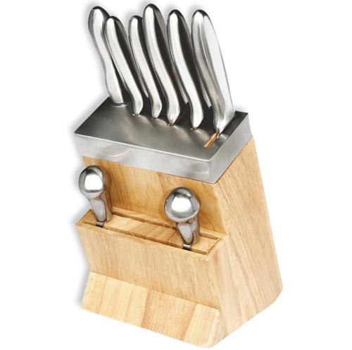 Bloc 5 Couteaux + Fusil et Hachoir Double Tarrerias Bonjean